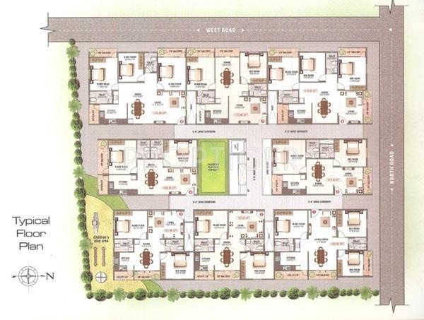  royal Tower 1 Cluster Plan