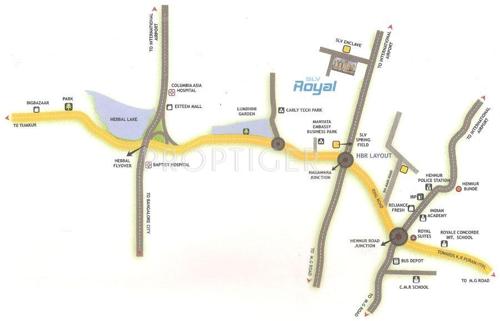  royal Images for Location Plan of SLV Royal