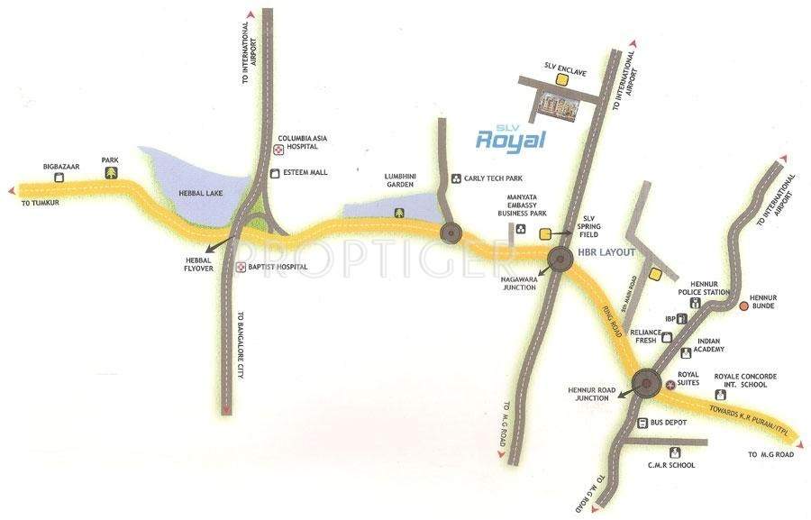  royal Images for Location Plan of SLV Royal