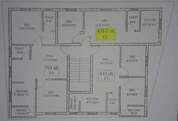  xia Xia Cluster Plan for 1st Floor