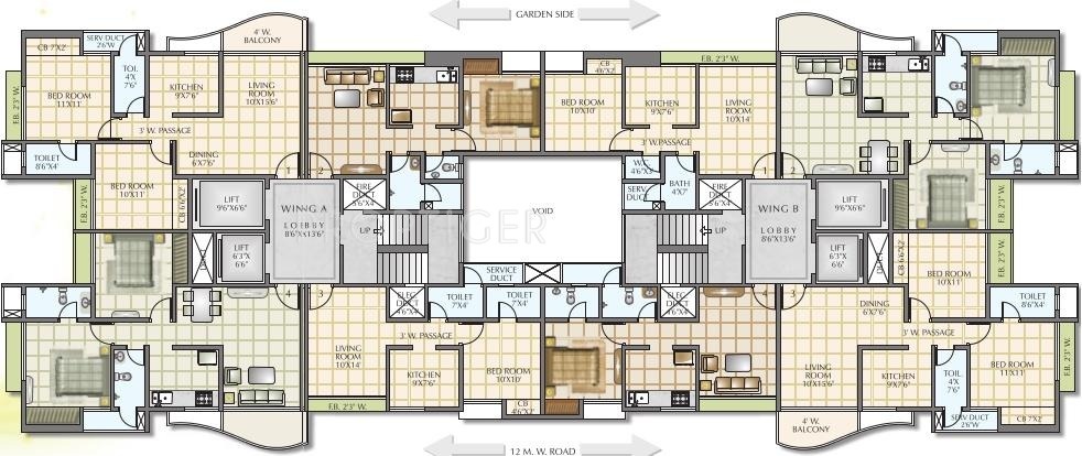 Images for Cluster Plan of Tirupati Atlantis