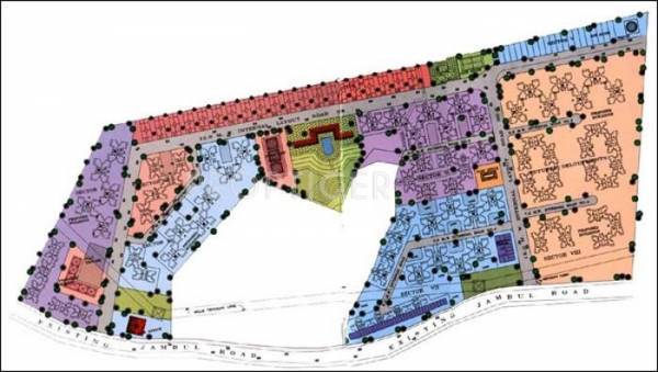 Srishti Group Hills Layout Plan