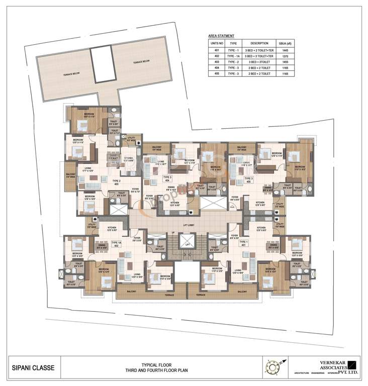  classe Images for Cluster Plan of Sipani Classe
