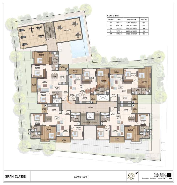  classe Images for Cluster Plan of Sipani Classe