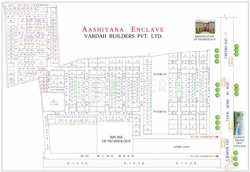 Images for Layout Plan of Vardah Aashiyana Enclave