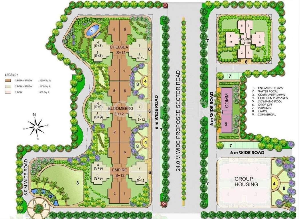new heights Images for Layout Plan of Omaxe New Heights
