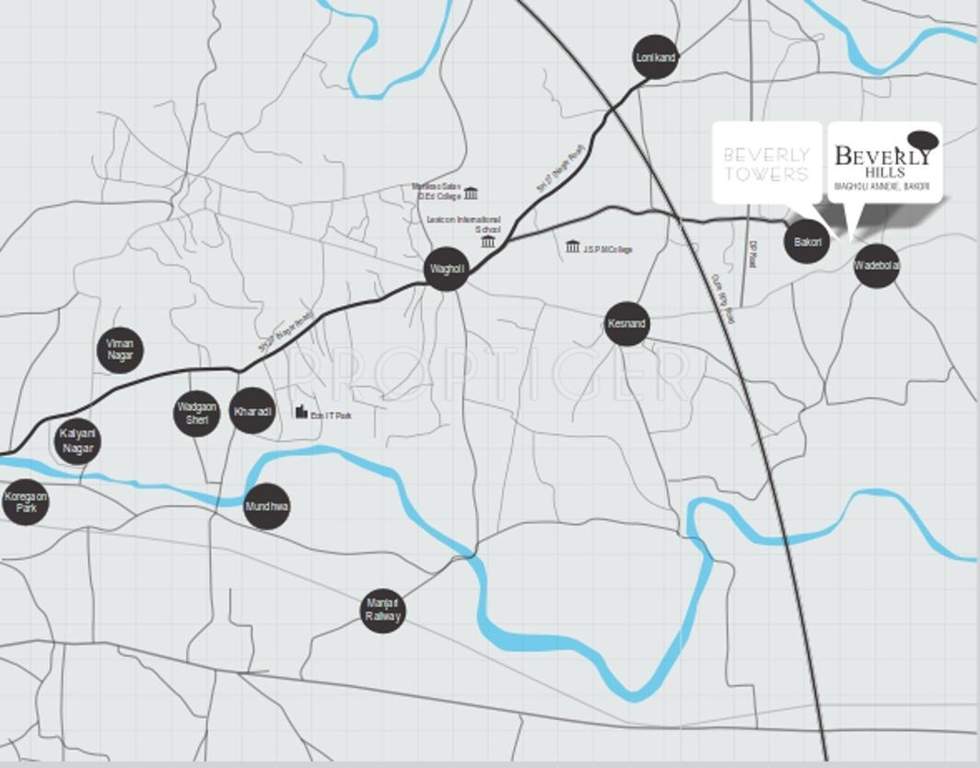 Images for Location Plan of Spark Beverly Hills Phase 1