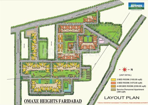 Images for Layout Plan of Omaxe Service Personnel Apartments