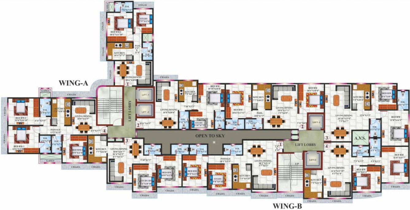  empire Images for Cluster Plan of Vardhman Empire