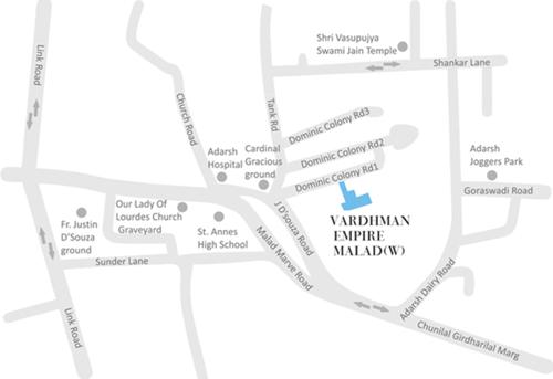  empire Images for Location Plan of Vardhman Empire