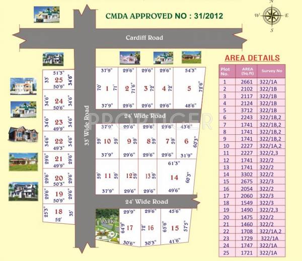 Images for Layout Plan of ATS Pattammal Garden