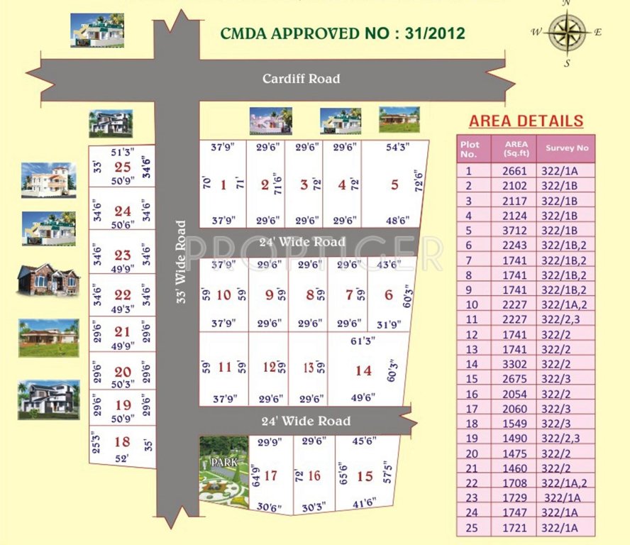 Images for Layout Plan of ATS Pattammal Garden