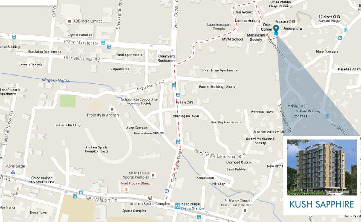  sapphire Images for Location Plan of Kush Sapphire