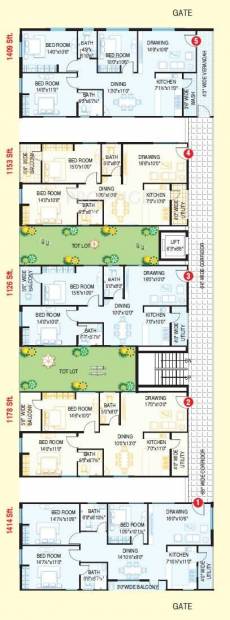 Images for Cluster Plan of Choice India Guru S Choice Residency