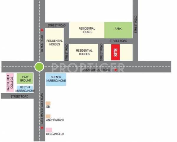 Images for Location Plan of Choice India Guru S Choice Residency