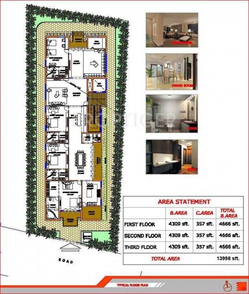 Images for Cluster Plan of Choice India Jubilee 211