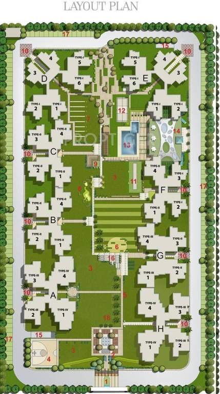 elite homz Images for Layout Plan of HR Buildcon Elite Homz