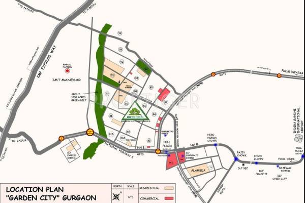 Images for Location Plan of DLF Garden City Plots