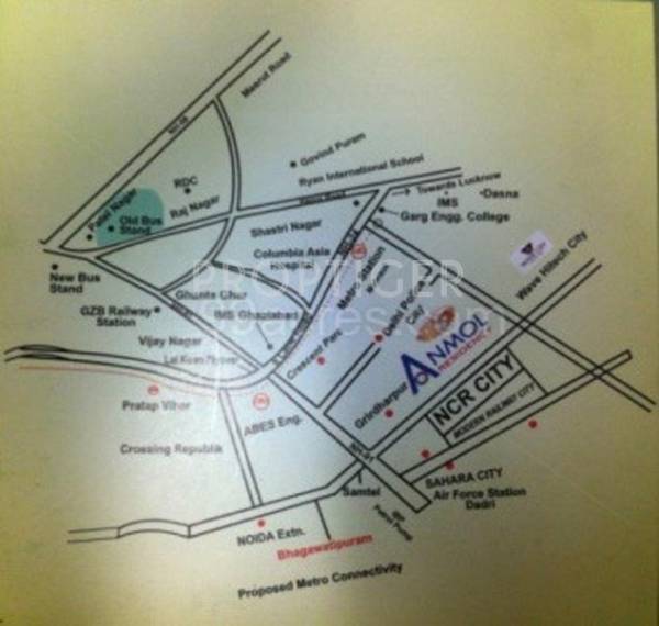 Images for Location Plan of Ashoka Anmol Residency