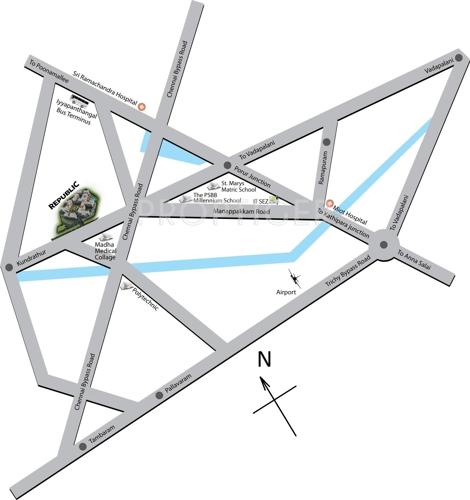 Images for Location Plan of Akshaya Republic republic Images for Location Plan of Akshaya Republic
