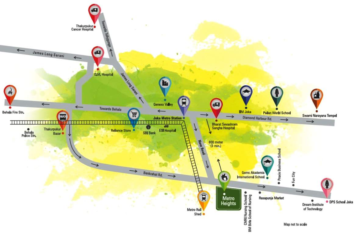  metro heights Images for Location Plan of Castrol Metro Heights