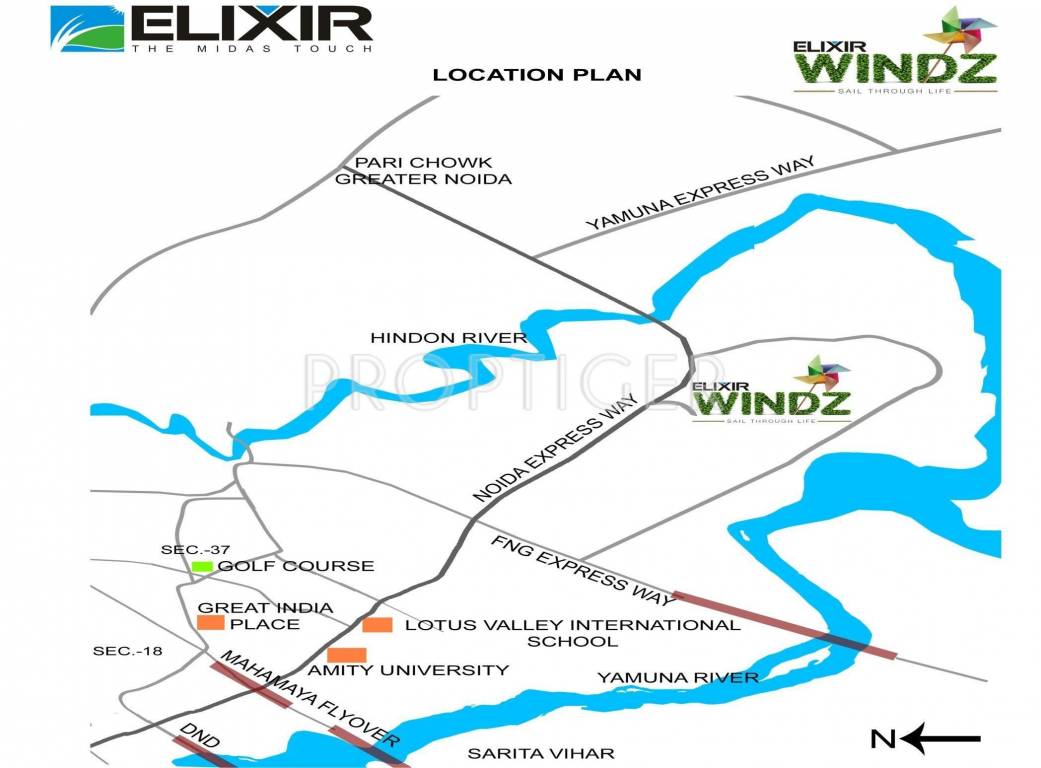 Images for Location Plan of Elixir Windz