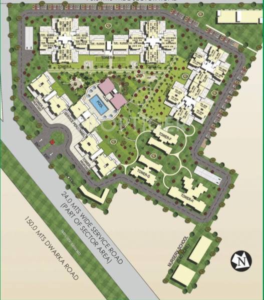 Images for Layout Plan of Pareena Express Heights