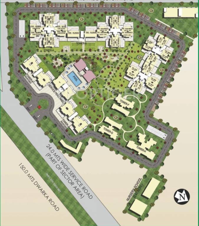 Images for Layout Plan of Pareena Express Heights