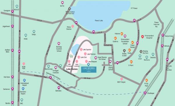 Images for Location Plan of Ekta Lake Riviera