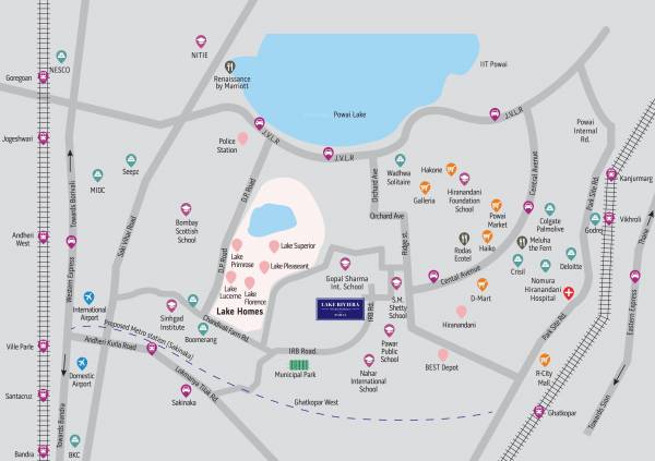 Images for Location Plan of Ekta Lake Riviera