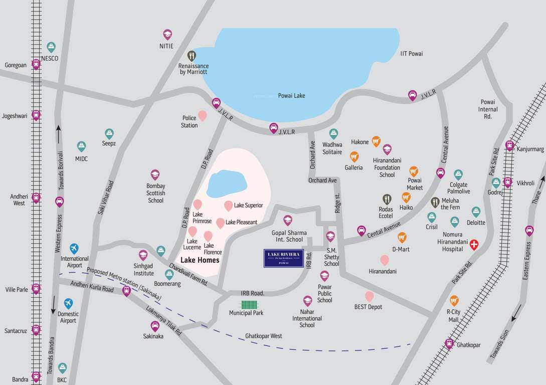 Images for Location Plan of Ekta Lake Riviera
