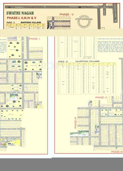 Images for Layout Plan of Swathi Lands Swathi Nagar Phase II