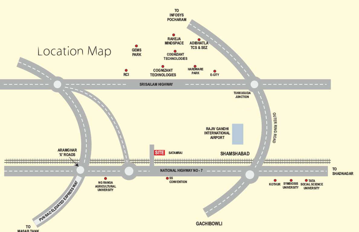  the village Images for Location Plan of Trishala The Village