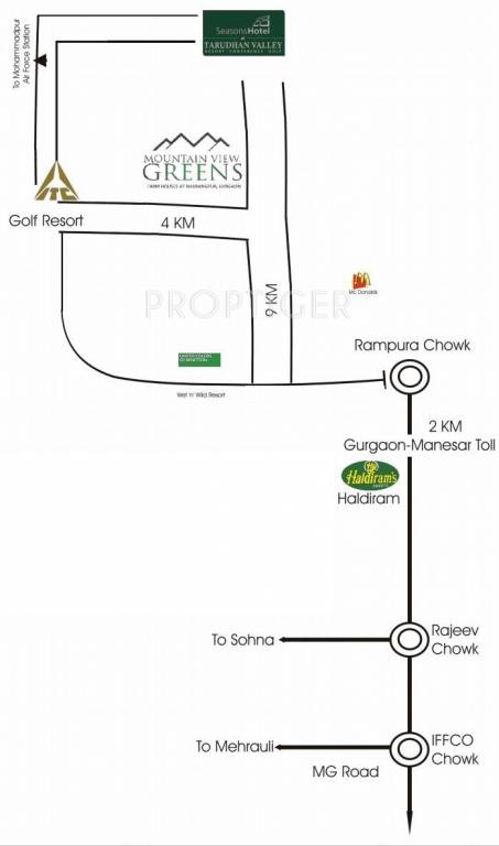Images for Location Plan of Ninaniya Mountain View Greens