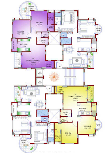  heights Cluster Plan