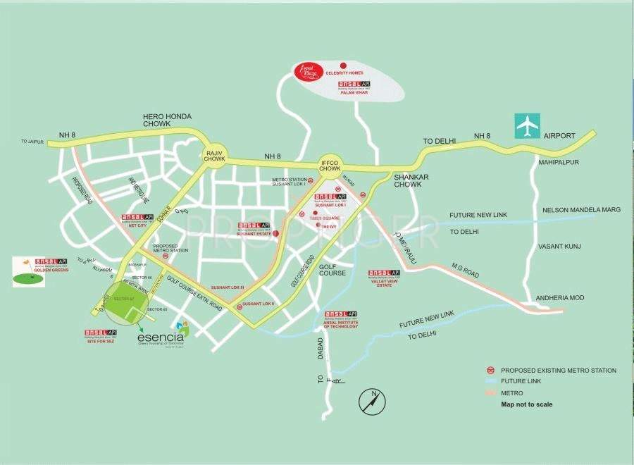 Images for Location Plan of Ansal Mulberry Homes