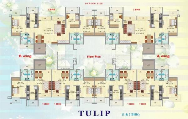Fragarance Wing A Cluster Plan garden-city Fragarance Wing A Cluster Plan