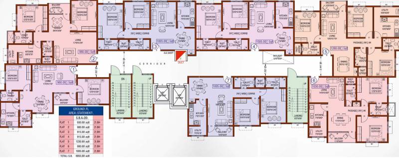 Images for Cluster Plan of Abish Abish Residency