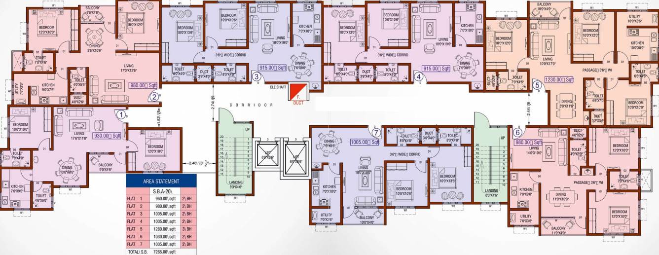 Images for Cluster Plan of Abish Abish Residency