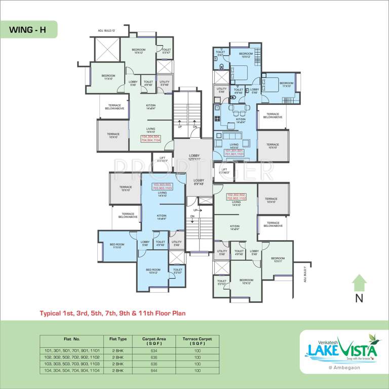 lake vista Images for Cluster Plan of Venkatesh Lake Vista
