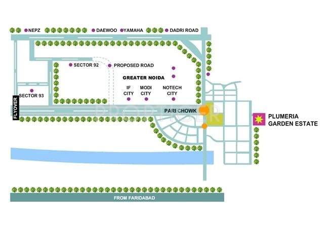  plumeria garden estate Images for Location Plan of Uppal Plumeria Garden Estate