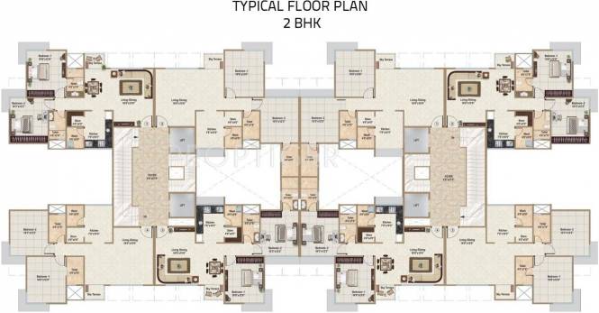 Images for Cluster Plan of Ajmera And Sheetal Casa Vyoma