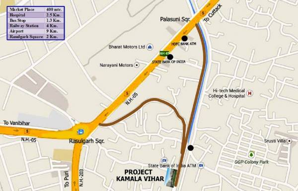  kamala-vihar Location Plan