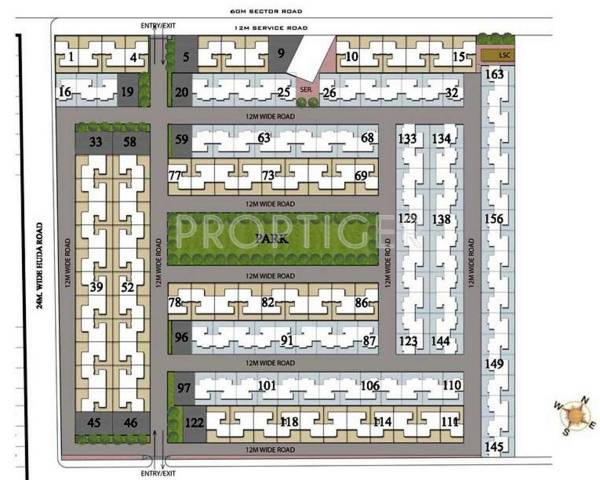Images for Layout Plan of Vatika Signature Two Images for Layout Plan of Vatika Signature Two