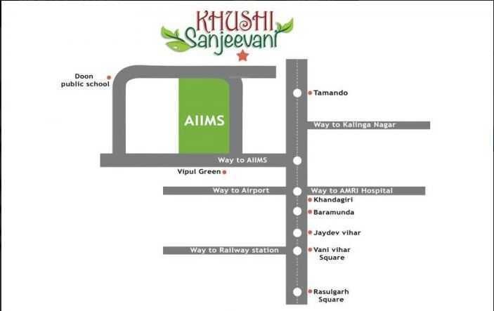 sanjeevani Location Plan