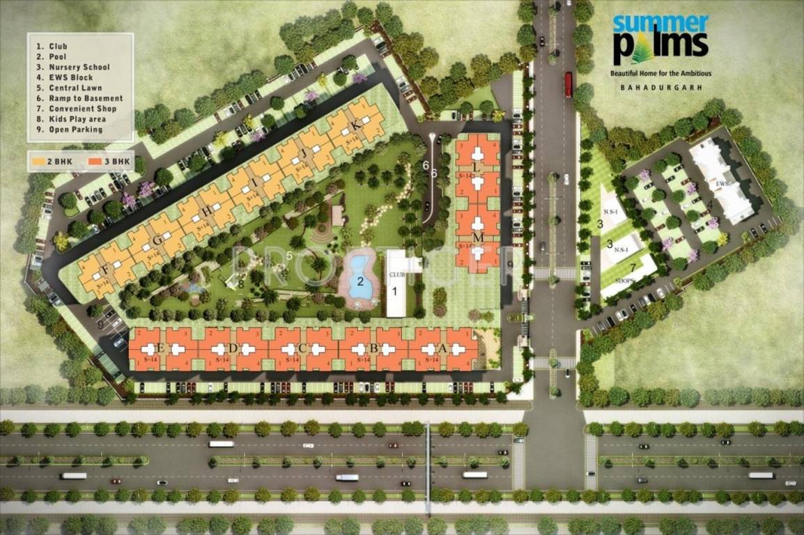  summer palms Layout Plan