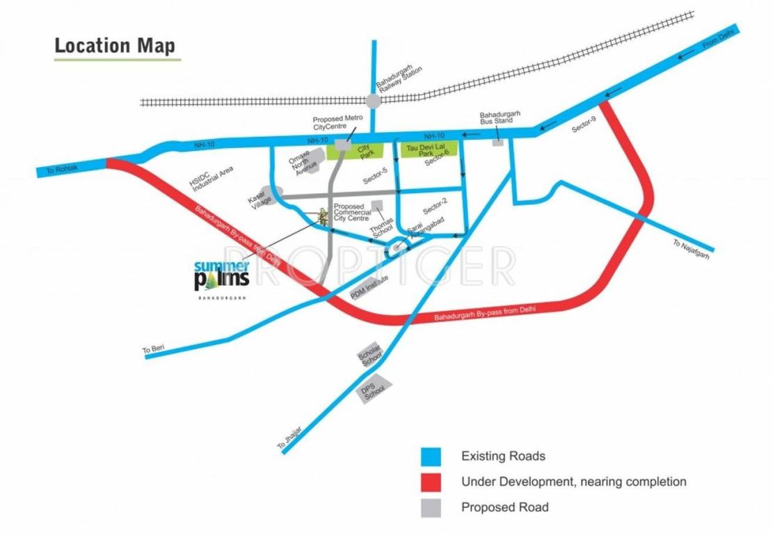  summer palms Location Plan