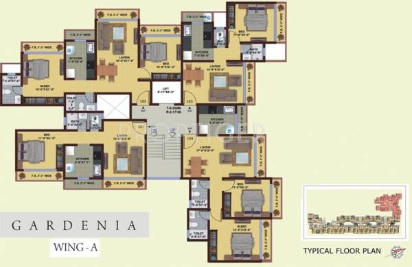 Images for Cluster Plan of Lalani Gardenia