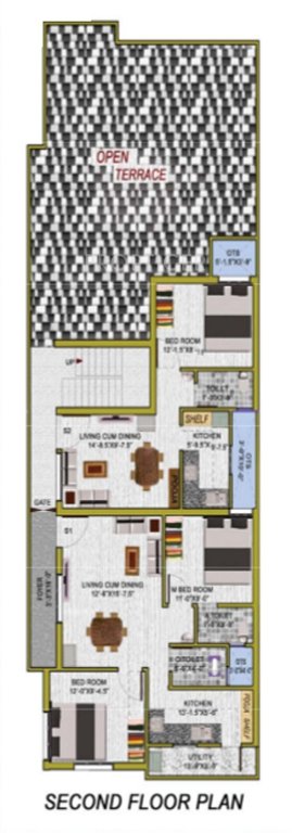 Images for Cluster Plan of Shree Shree Shravana Flats