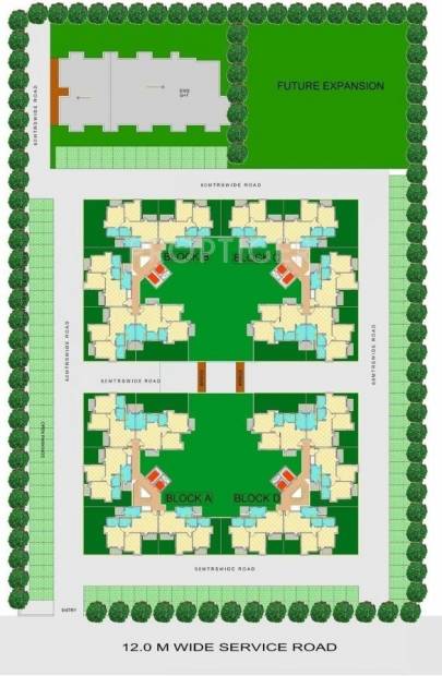 Images for Layout Plan of Shiv Sai Park 1 Apartments